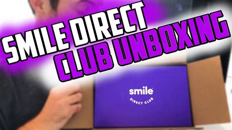 Smile Direct Club Aligner Unboxing Whats In The Box Youtube