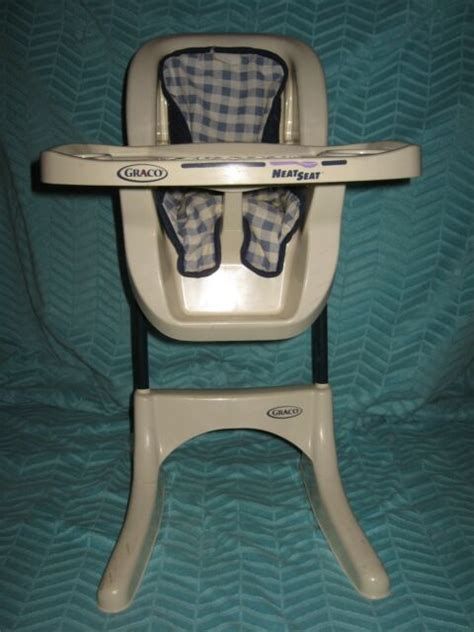 Graco Baby Doll Toy High Chair Pretend Play Ebay