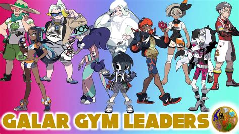 All Gym Leaders And Their Pokemon Sword And Shield All