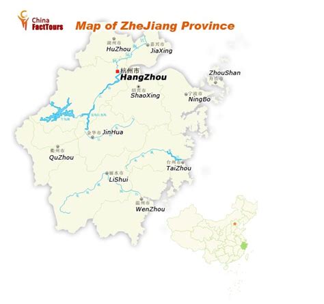 Map Of Zhejiang