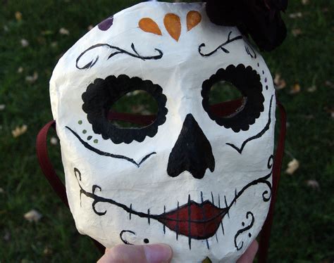 Papier Mache Sugar Skull Masks Starving Artist Designs