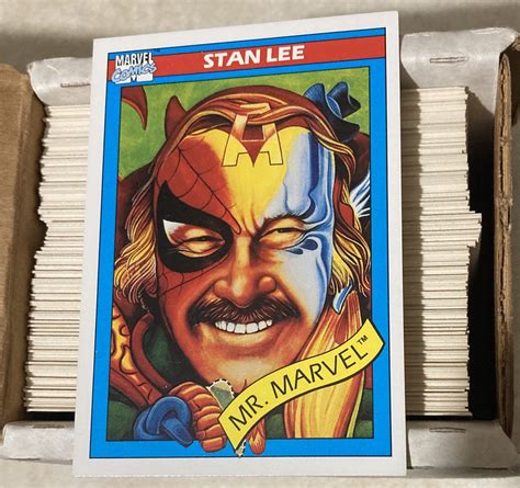 1990 Marvel Universe Series 1 Trading Cards Complete Base Set Etsy