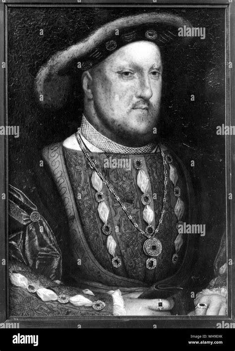 Holbein King Henry Viii Black And White Stock Photos And Images Alamy