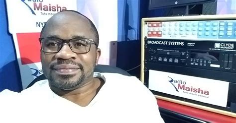 Radio Maisha Presenter Mate Tongola In Mourning