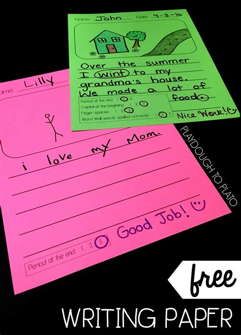 For only $9, you can get high quality essay or opt for their extra features to get the best academic paper possible. Differentiated Writing Paper with Rubrics - Playdough To Plato