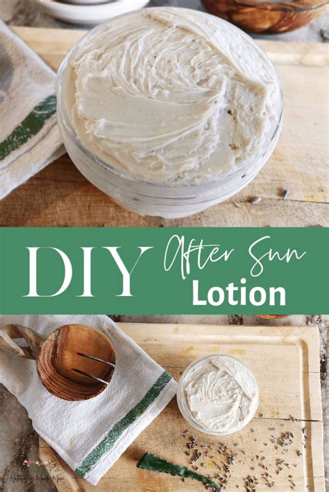 Diy After Sun Lotion With Aloe To Heal A Sunburn Naturally Made Mom