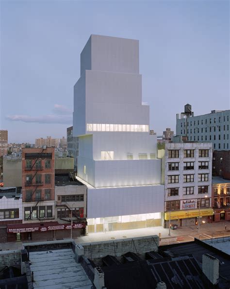 New Museum Of Contemporary Art By Sanaa In New York United