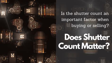 Does Shutter Count Matter?