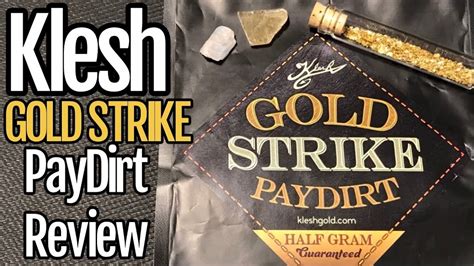 Klesh Gold Strike Paydirt Review - YouTube