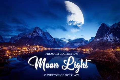 Moon Light Photoshop Overlays Plug Ins ~ Creative Market