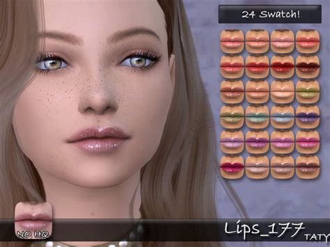 Lips Overlay 11 By Tatygagg From Tsr Sims 4 Downloads 90d