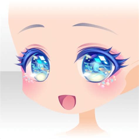 Anime Mermaid Anime Eye Drawing Chibi Eyes