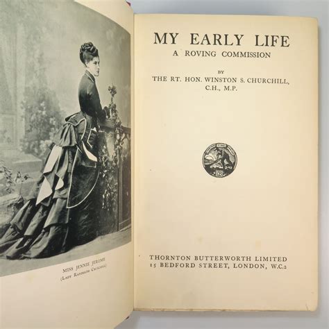 My Early Life Winston S Churchill First Edition First Printing