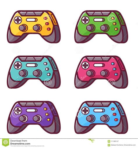 Video Game Controller Icon Stock Vector Illustration Of Game 111385147
