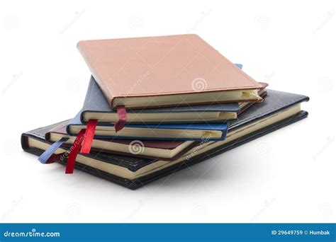Stack Of Diaries Stock Image Image Of Appointment Date 29649759
