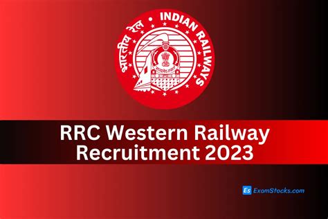 Rrc Western Railway Recruitment 2023 Apply Online For 3624 Posts