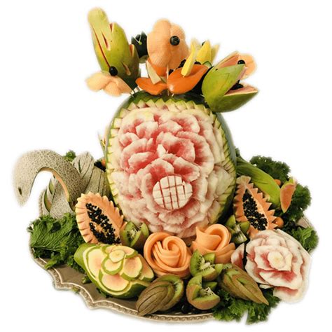 Fruit And Vegetable Carving Glorious Creations Desserts