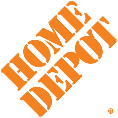 Home Depot Logo Fond Transparent Png Mart