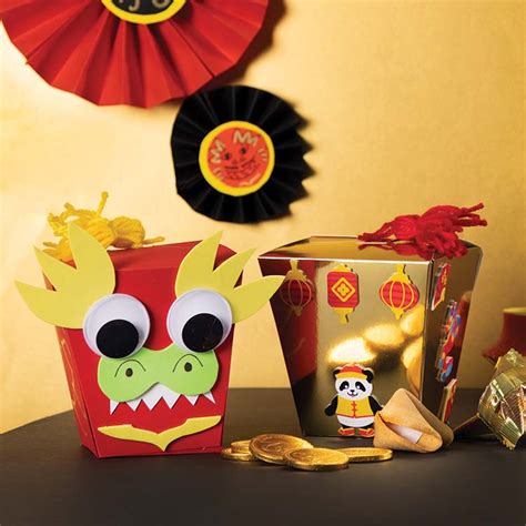 Chinese New Year Treat Box Craft Activity Guide Baker Ross