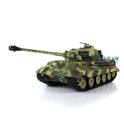 Heng Long A Plastic German King Tiger Rc Tank Model Ebay