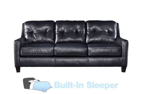 About the jonas leather queen sleeper sofa. Navin Leather Queen Sleeper Sofa at Gardner-White