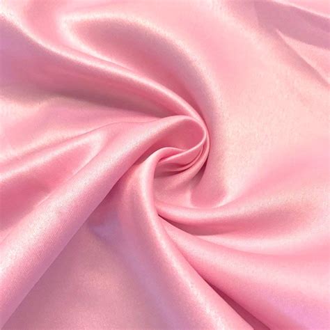 Matte Satin Fabrics For Dresses Peau De Soie Bridesmaid Dress Pink