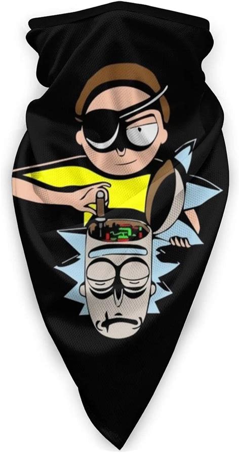 Rick And Morty Rick Sanchez Mask Sun Uv Face Mask Face Masks Breathable