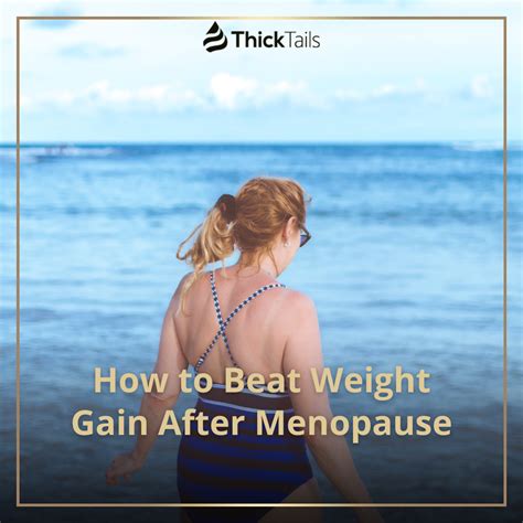 how to beat weight gain after menopause