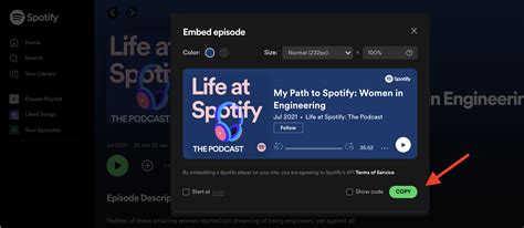 Creating An Embed Spotify For Developers