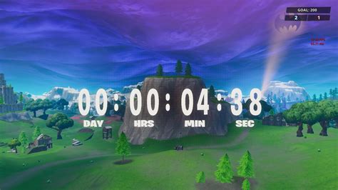 Fortnite Season The End Rocket Launch Live Event Countdown Timer