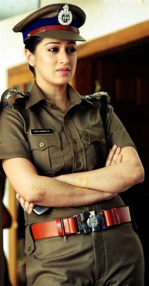 these 11 indian actresses look very beautiful in police uniform police uniforms police women
