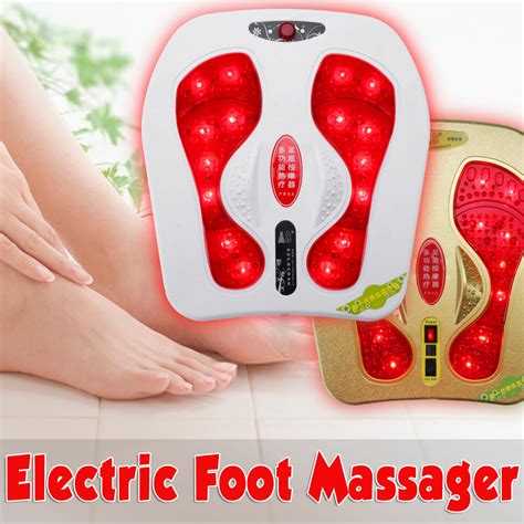 New Electric Foot Massager Vibration Infrared Rolling Heating Chile Shop