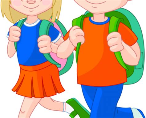 Anime Boy Clipart Schoolboy Clipart Of School Boy And Girl Png