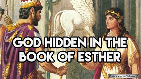 God Hidden In The Book Of Esther Youtube