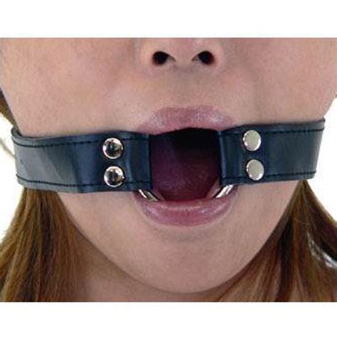 Sexy O Ring Mouth Open Gag Head Harness Fixation Fancy Dress Costume Wt88 Ebay