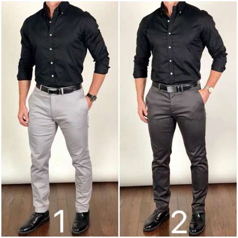 What Color Shirt With Grey Pants