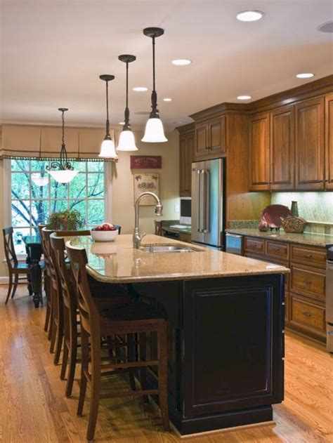 41 Awesome Fascinating Kitchen Islands Ideas Seating Dining Areas