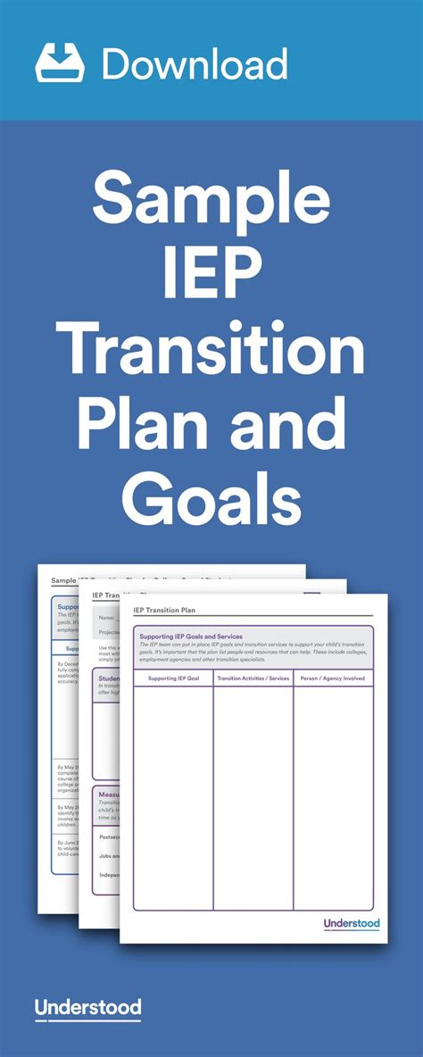 Sample Transition Goals Series Special Education Lesson Plans Iep Hot Sex Picture