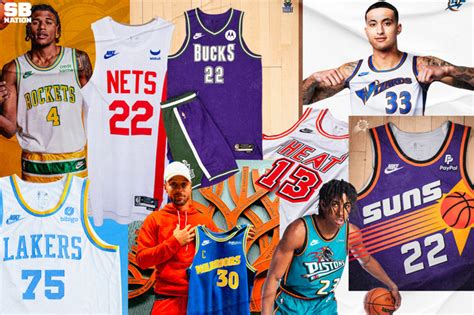 Every Nba Classic Edition Throwback Jersey For 2022 2023 Ranked