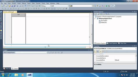 How To Create A Simple Windows Forms Application Using The
