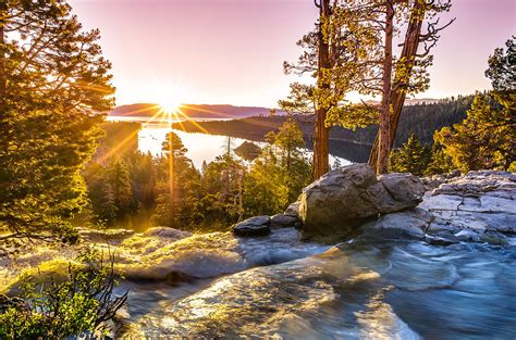 Eagle Falls Emerald Bay Lake Tahoe Sunrise First Light