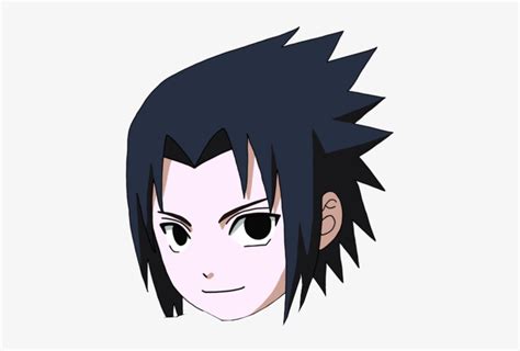 Naruto Head Png Sasuke Chibi 446x486 Png Download Pngkit