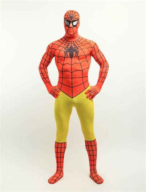 Fashion New Spiderman Cosplay Costumes 6 Colors Halloween Party Zentai 3d Print Spider Man