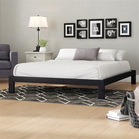 Having a luxurious platform bed frame with strong and sturdy support make you comfortable while if you are considering buying a platform bed frame, then you will have no doubt discovered the many positives of owning them and incorporating them. King Size Platform Bed Frame No Headboard - Joeryo ideas