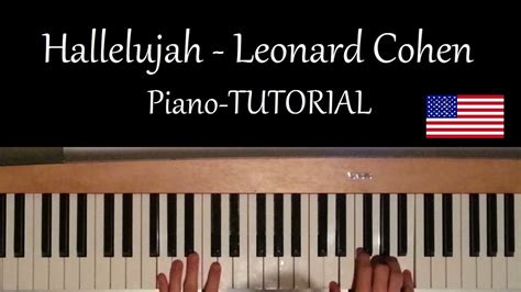 How To Play Hallelujah By Leonard Cohen On Piano Tutorial Youtube