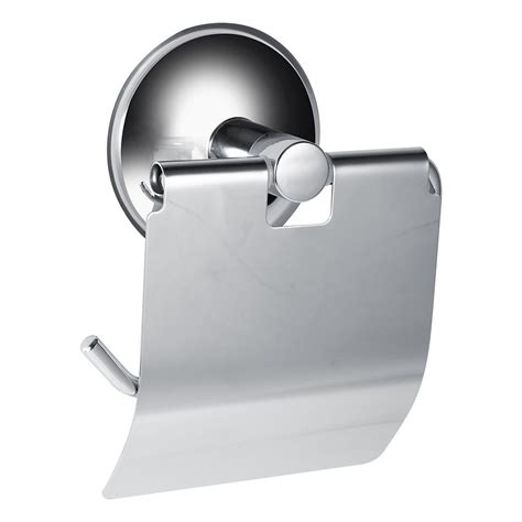 Yosoo Toilet Paper Holder Stainless Steel Bathroom Toilet Wall Mounted