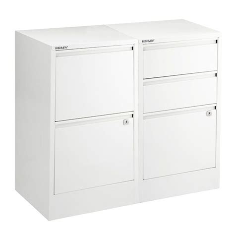 Get the added function you need while showing off your style. White Bisley® File Cabinets | Filing cabinet, Office ...