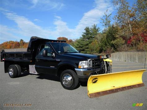2004 Ford F550 Super Duty Xl Regular Cab 4x4 Chassis Plow Truck In