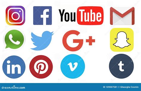 Social Media Brand Logos