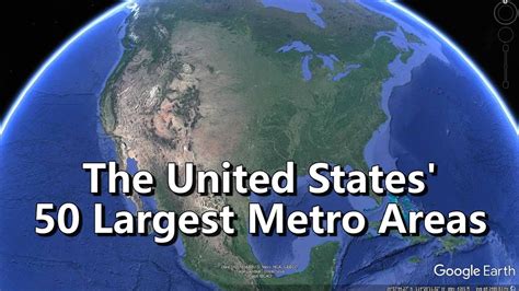 United States 50 Largest Metro Areas 2019 Us Erudisi